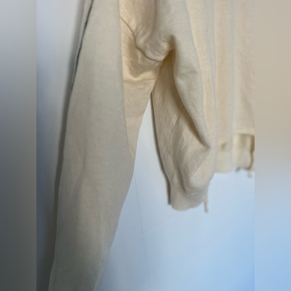 Céline Cream Wool Sweater Size M | Minimalist Luxury Knit | 100% Wool - Picture 11 of 15